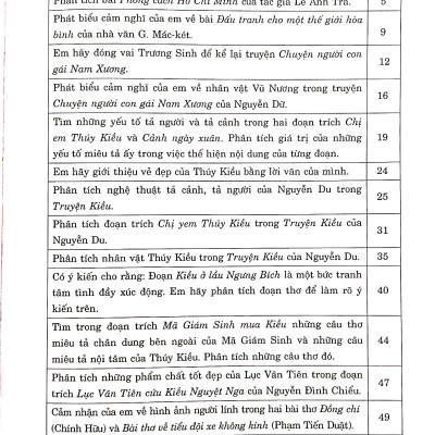 Sách - Những Bài Văn Mẫu 9 (Theo Chương Trình Giáo Dục Phổ Thông Mới)