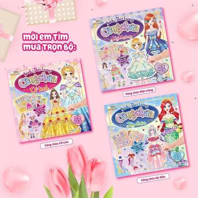 Sách Thời trang Công chúa (4 trang stickers)
