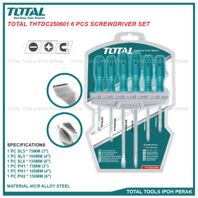 BỘ 6 TUA VÍT DẸP VÀ BAKE TOTAL THTDC250601 - HÀNG CHÍNH HÃNG