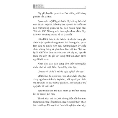 Sách - Vượt Qua Sự Phản Bội: Đừng Để Tổn Thương Quá Khứ Hạn Chế Các Mối Quan Hệ Tương Lai -MCBooks