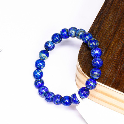 Vòng tay đá Lapis Lazuli size hạt 8mm mệnh thủy, mộc - Ngọc Quý Gemstones