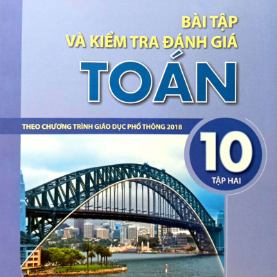 Combo 2 cuốn Bài tập và kiểm tra đánh giá Toán lớp 10 Tập 1+2 (HEID)
