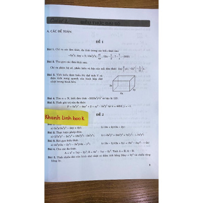 Sách - Ôn Tập Kiểm Tra Nâng Cao Và Phát Triển Năng Lực Toán 8 - tập 1