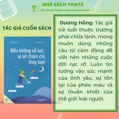 Sách Nếu Không Nỗ Lực Ai Sẽ Chăm Chỉ Thay Bạn- YMATE