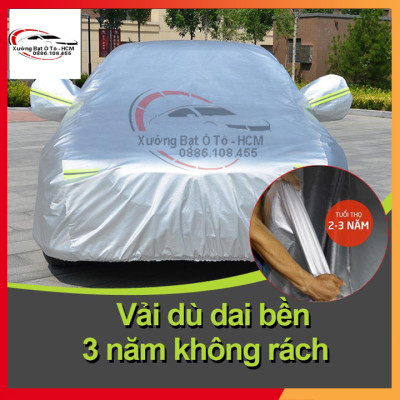[HYUNDAI SANTAFE] Bạt Phủ Ô Tô Vải Dù Oxford, Tráng Nhôm Cao Cấp, Áo Trùm Bảo Vệ Xe HYUNDAI SANTAFE, Bạc Phủ Trùm Chống Nóng Chống Mưa, Chống Xước Xe, Bạt Của Xưởng Được May Theo Kích Cỡ Xe, Cam Kết Vừa Xe, Bền Và Đẹp Tới 2 Năm