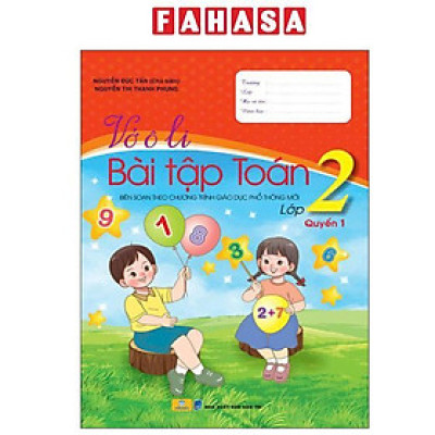 Sách - Vở Ô Li Bài Tập Toán Lớp 2 - Quyển 1