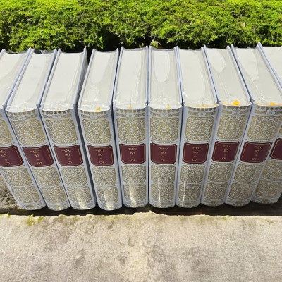 Sách Đại Tạng Kinh - Kinh tạng Nikàya Pàli (Tiểu bộ kinh 10 cuốn - Bản bìa cứng in nhũ)