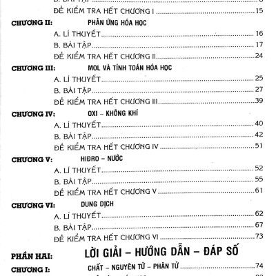 Ôn Tập Hóa Học 8