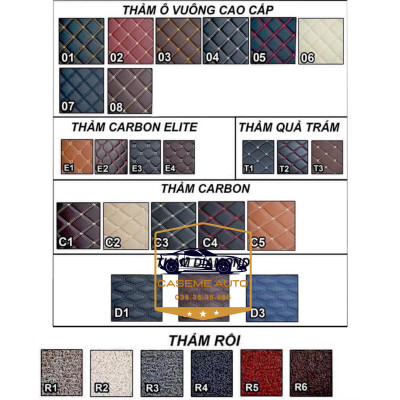 [FORD EVEREST] Thảm Trải Sàn, Lót Sàn Ô Tô 5D 6D Thiết Kế Theo Xe FORD EVEREST 2018 Chống Nước, Không Mùi - MẪU Ô VUÔNG - Hàng Chính Hãng