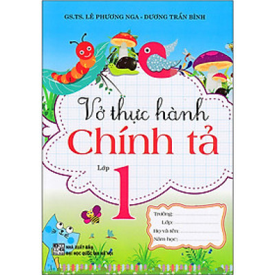 SÁCH-Vở Thực Hành Chính Tả Lớp 1-HA-MK