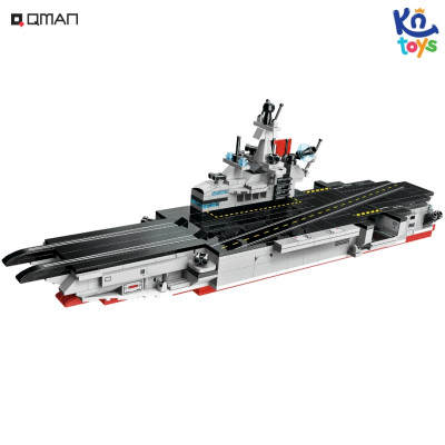 Đồ chơi xếp hình, lắp ráp Qman 42205 - Tàu chạy bằng năng lượng hạt nhân (572 mảnh ghép)