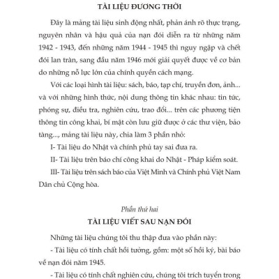 Sự thật về nạn đói năm 1945 (qua tư liệu và ký ức lịch sử)