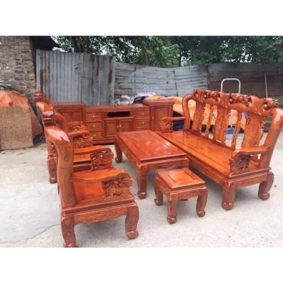 Bộ bàn ghế Minh Quốc Đào gỗ xoan