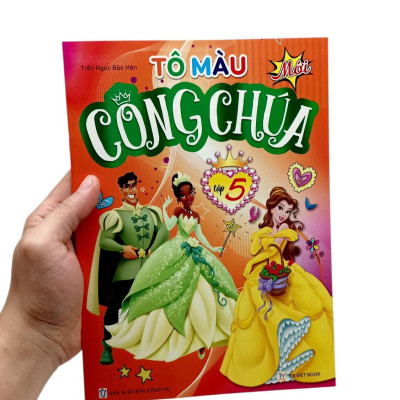 Sách - Tô Màu Công Chúa - Tập 5