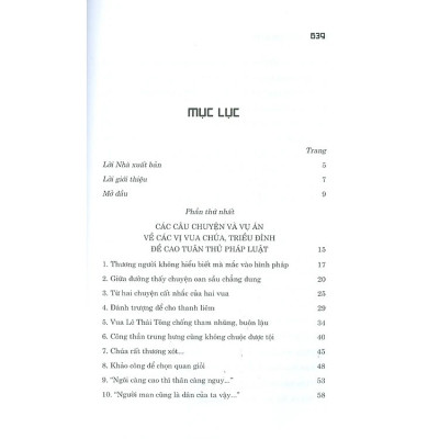 Sách - Luật xưa án cũ