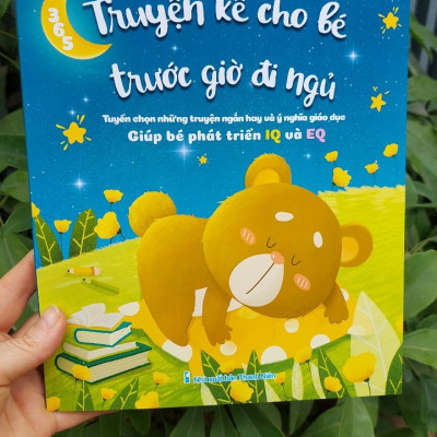 Sách Truyện kể cho bé trước giờ đi ngủ - Giúp bé Phát triển IQ và EQ