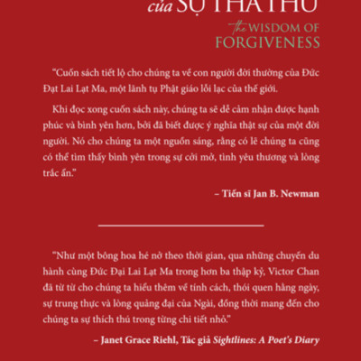 Trí Tuệ Của Sự Tha Thứ - The Wisdom Of Forgiveness - Đức Đạt Lai Lạt Ma