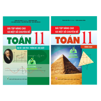 Sách - Combo Nâng cao và phát triển Toán + Bài tập nâng cao và một số chuyên đề Toán 11 (2023)