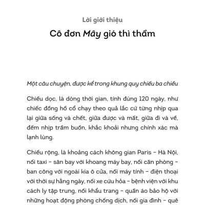 120 Ngày Mây Thì Thầm Với Gió: Ghi Chép Từ Cuộc Chiến Sống Còn Xua Đuổi Cô Vy