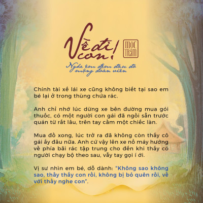 Sách - Về Đi Con - Nghe Êm Đềm Đâu Đó Mộng Đoàn Viên - Bản Đặc Biệt - Bìa Cứng - Tặng Kèm Chữ Ký Của Tác Giả + 3 Postcard