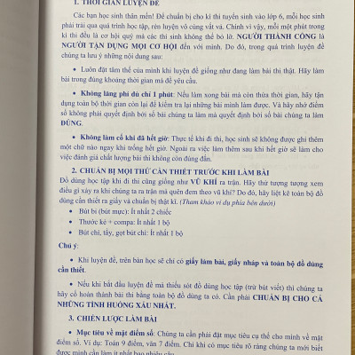 Sách 30 Đề Toán luyện thi vào lớp 6