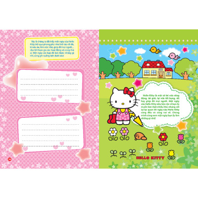 Bóc Dán Nhanh Tay – Nhận Ngay Kiến Thức - Hello Kitty