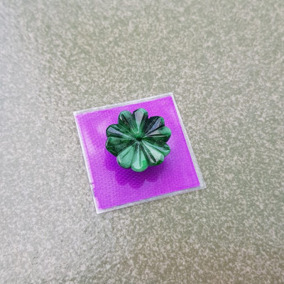 Mặt dây chuyền Bông Mai Trái Tim Đá cẩm thạch tự nhiên Xanh Lý sơn thủy Size 14mm x dầy 4mm Chất liệu Đá cẩm thạch tự nhiên Xanh Lý sơn thủy đẹp Hợp nữ mệnh thủy mộc bọc vàng đeo đẹp ạ