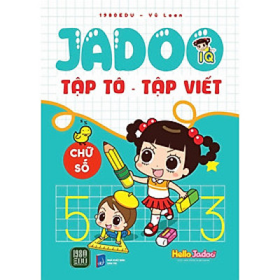Jadoo Tập Tô - Tập Viết: Chữ Số