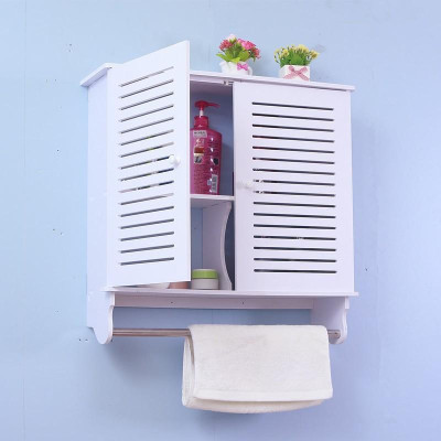 TỦ NHÀ TẮM TREO TƯỜNG  KẺ SỌC TKNT01- Kích thước  60cm x 50cm x 25 cm