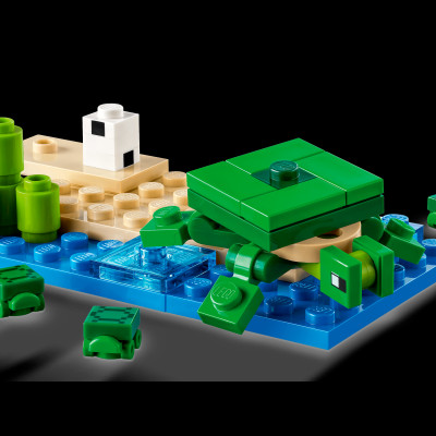 Đồ Chơi Lắp Ráp Ngôi Nhà Rùa Biển - The Turtle Beach House - Lego Minecraft 21254 (234 Mảnh Ghép)
