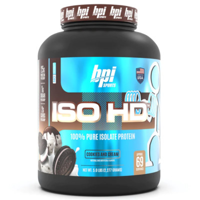 Sữa tăng cơ BPI Sports Iso HD 100% Pure Isolate Protein 2.2kg