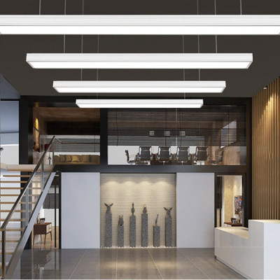 Đèn Thả Văn Phòng 8834 - Đèn Máng Thả Trần Dạng Hộp - Kích Thước 120 x 30cm - Ánh Sáng Trắng