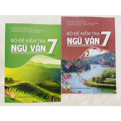 Sách - Bộ đề kiểm tra Ngữ Văn 7 tập một