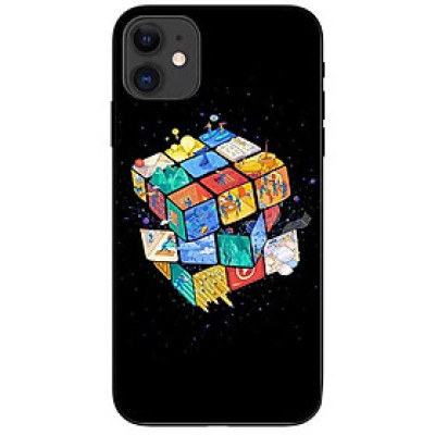 Ốp lưng dành cho Iphone 12 Mini Rubik Vũ Trụ