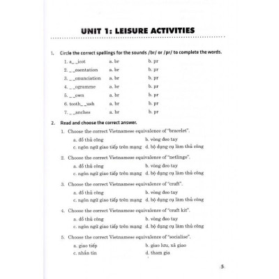 700 Câu Trắc Nghiệm Tiếng Anh 8 ( Không Đáp Án) 