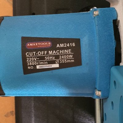MÁY CẮT SẮT AMAXTOOLS AM2416 (2400W, 18KG)- HÀNG CHÍNH HÃNG