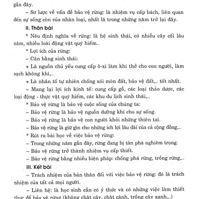Những Bài Văn Mẫu 7 - Tập 2