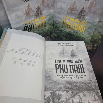 SÁCH LỊCH SỬ VƯƠNG QUỐC PHÙ NAM -  TÁC GIẢ PHAN NGỌC DŨNG