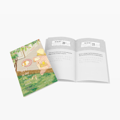 Sách - 999 Lá Thư Gửi Cho Chính Mình - Phiên Bản Tô Chữ Tiếng Trung (Tái Bản 2025)