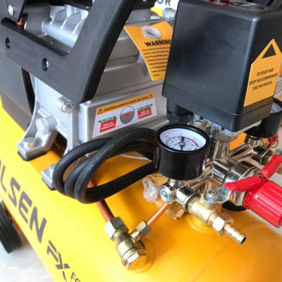 Máy nén khí có dầu ( siêu êm) 24L 1500W Tolsen 73114- Hàng chính hãng