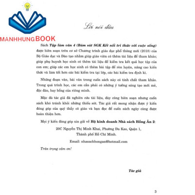 sách - tập làm văn 4 (bám sát sgk kết nối tri thức với cuộc sống)