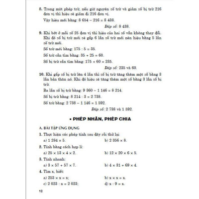 Sách - Bồi Dưỡng Toán Lớp 4 - Tập 1 - Bám Sát SGK Kết Nối - Hồng Ân