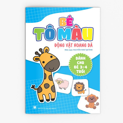 Combo 8 cuốn Tô màu: Bé học IQ (3-4 tuổi) - NTbooks