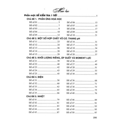 Tuyển Tập Đề Kiểm Tra Định Kì Khoa Học Tự Nhiên Lớp 8 (Dùng Chung Cho Các Bộ SGK Hiện Hành)  (HA-MK)