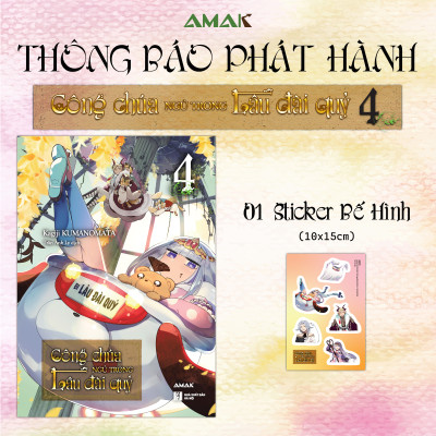 [Manga] Công Chúa Ngủ Trong Lâu Đài Quỷ - Tập 4 - Amakbooks