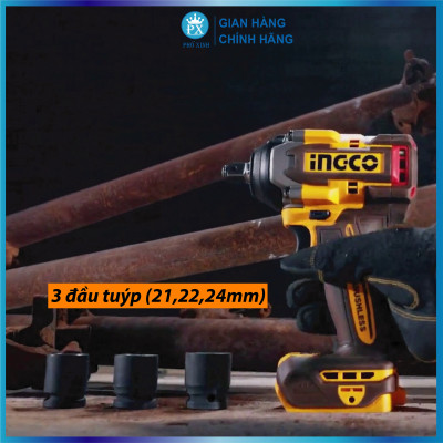 MÁY SIẾT BULONG DÙNG PIN INGCO CIWLI2050 & CIWLI20501