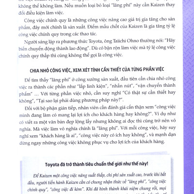 Nghệ Thuật Kaizen Tuyệt Vời Của Toyota (Tái Bản 2022) (PNu)