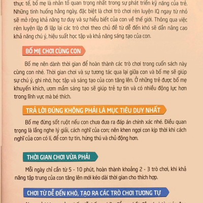 500 Trò Chơi Rèn Luyện IQ (4-10 Tuổi) - Khả Năng Sáng Tạo