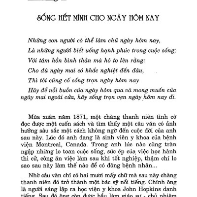 Bí Quyết Thành Công - Quẳng Gánh Lo Đi Mà Vui Sống