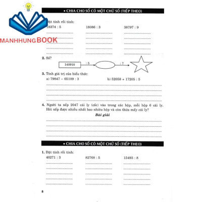 SÁCH - vở bài tập nâng cao toán 4 tập 2 (bám sát sgk kết nối tri thức với cuộc sống)